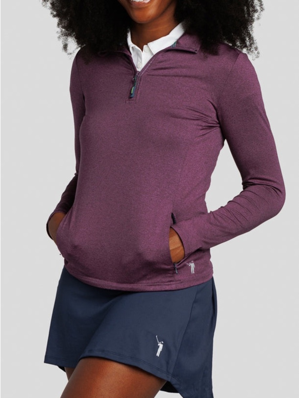 William Murray Chip Shot Women's Pocket Pullover | Size XS